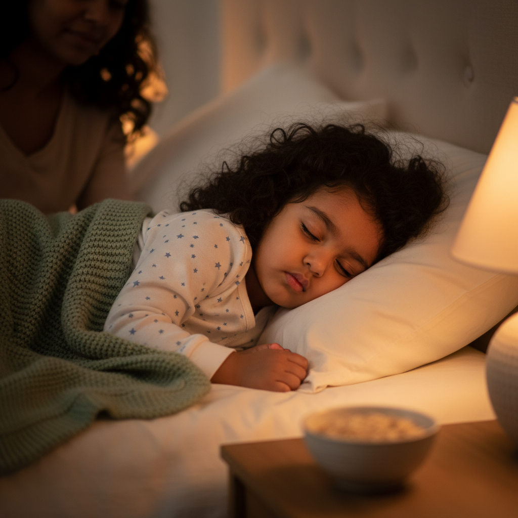 Foods that help kids sleep - bedtime nutrition guide