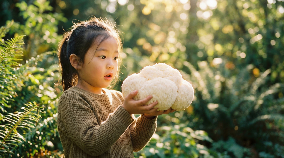 Lion's Mane for Kids: What Parents Need to Know (And What the Research Actually Says)